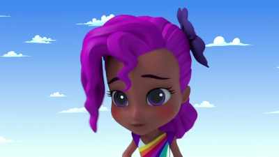 Maybe if I shrink down to their size,
the ants will follow me? - Rainbow Rangers