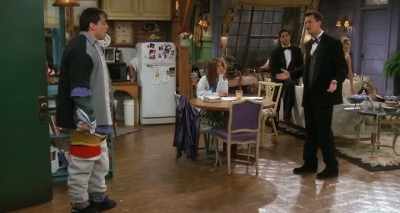 Maybe if I wasn't going commando. - Friends: The Reunion