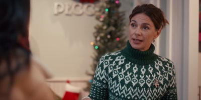Maybe I'll get a quilt
from you some day. - Christmas with a Kiss