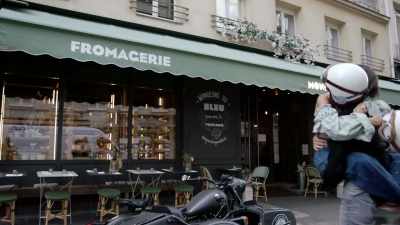 Maybe I'm the cheese,
because I'm the cheesy one, - Love Trip: Paris