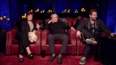 Maybe it was a cat
curled up in a ball - The Osbournes Want to Believe