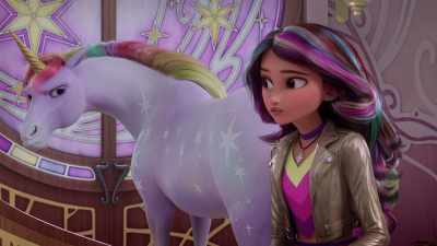 Maybe it'll help us
figure out what her problem is. - Unicorn Academy