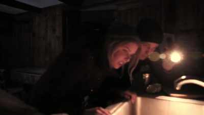 Maybe it's leaking because we had a particularly wet year. - The Lost Footage of Leah Sullivan