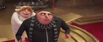 Maybe it's so obvious that
it's not obvious that he will be there. - Despicable Me 3