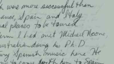 "Maybe it's silly for me to
write to you about all this, - Never Let Him Go