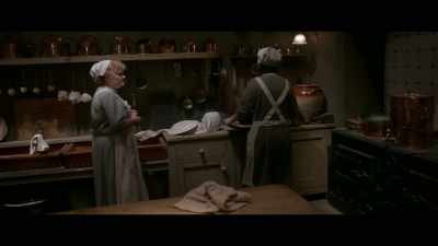 Maybe it's because they go
from house to house - Downton Abbey