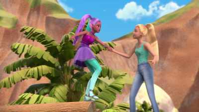 Maybe it's time you stopped
trying to fit in - Barbie: A Touch of Magic