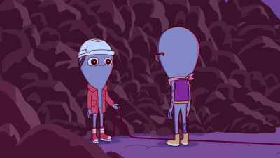 Maybe it's because we were almost squashed, - Strange Planet
