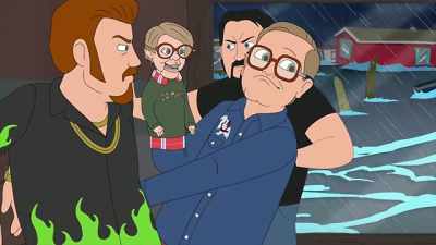 Maybe Julian Ferrigno could hang the top - Trailer Park Boys: The Animated Series