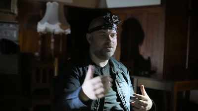 Maybe, you know, some of the
equipment that we were using - Spooked Scotland