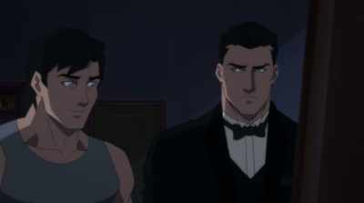 Maybe she likes you both because
you're both the same guy, - Batman: Hush