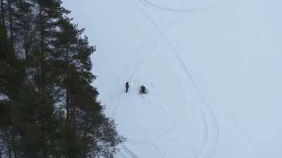 Maybe more than three feet thick. - Wild Nordic