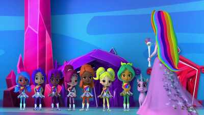 Maybe not, but when there's
trouble on Earth, we help, - Rainbow Rangers