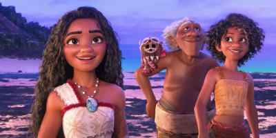 - Maybe one day, we'll find...
- [conch blowing] - Moana 2