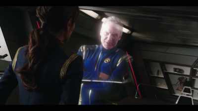 Maybe our relay got too
close for Klingon comfort, - Star Trek: Discovery