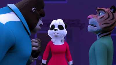 Maybe it responds to
feelings, not thoughts. - Panda vs. Aliens