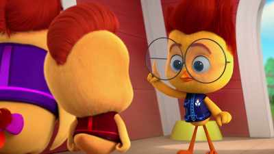 -Maybe--
-[Scout squeaks] - The Chicken Squad