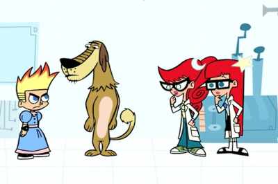 Maybe we should
create a voice-activated dance-a-tron - Johnny Test