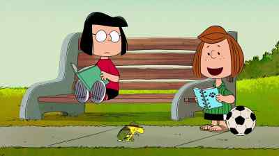 Maybe we should go camping, Marcie. - The Snoopy Show