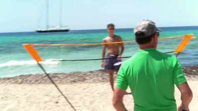 Maybe we should play it under
the tent that they can'’t erect. - Below Deck Sailing Yacht