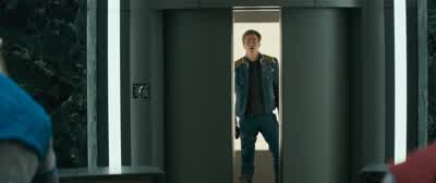 Maybe we should scan the operational schematicssee if there's a back door RightLassie I'm gonna need your eyes - Star Trek Beyond