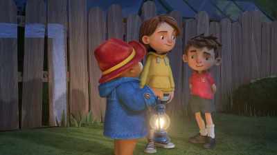 Maybe we should sleep
in the house tonight, after all? - The Adventures of Paddington