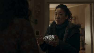 Maybe you should stay
with a friend for a while just in case. - Killing Eve