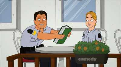 Maybe you should
take a look-see - Corner Gas Animated