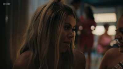 Maybe...  Shut up!
SHE GIGGLES - Mood