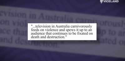 Maybe because television in Australia - The Back Side of Television