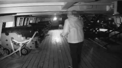 Maybe that's who shane saw
peeking from behind the cannon. - The Holzer Files