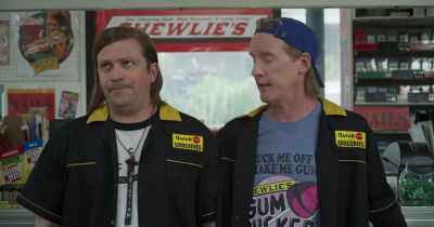 Maybe the Bad Thief thought Jesus
had a Bourne Identity thing going on, - Clerks III
