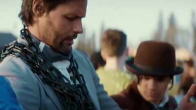 Maybe the chains
were a bad idea. - Reindeer Games Homecoming