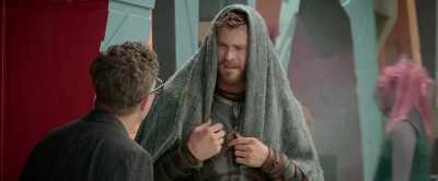 Maybe the fact that I was trapped
for two years - Thor: Ragnarok
