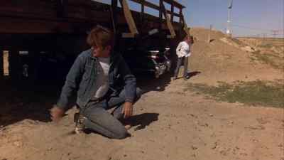 Maybe the slope is throwin' it off some. - Badlands
