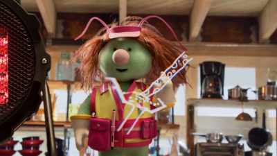 Maybe the vine is the key
to cleaning it back up. - Fraggle Rock: Back to the Rock