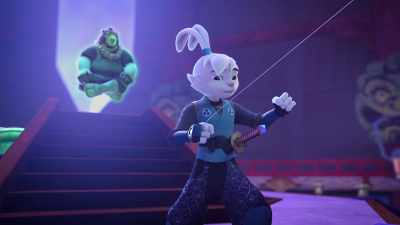 Maybe there's a magic word,
like… presto! Or… kotodama! - Samurai Rabbit: The Usagi Chronicles