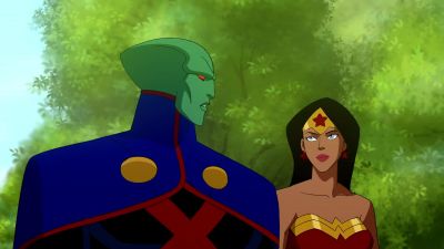 Maybe there's another one like her back on our Earth - Justice League: Crisis on Two Earths