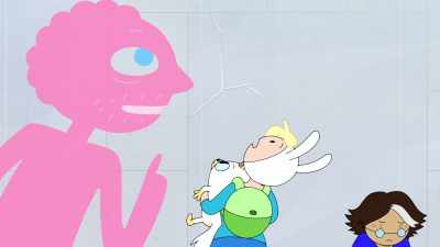 Maybe? They send time waves
throughout the multiverse - Adventure Time: Fionna & Cake