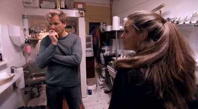 MAYBE THEY'VE COME HERE
AND HAD A BAD EXPERIENCE - Kitchen Nightmares