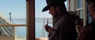 Maybe you think you're fast enough to keep up with us - High Plains Drifter