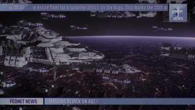 Maybe this time,
the operation will not be a total failure. - Starship Troopers: Traitor of Mars