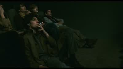 Maybe, too, the screen really was a screen. - The Dreamers