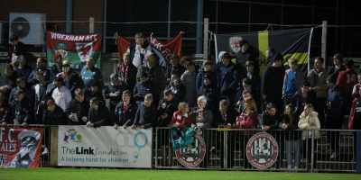 Maybe towards the-- - Welcome to Wrexham