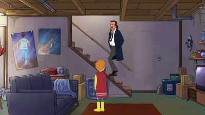 Maybe this town and your mom
need a hero like mcsnuff. - Grimsburg