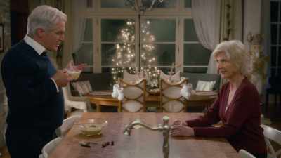 Maybe he wants to stick
around for Lauren. - Holiday Mismatch