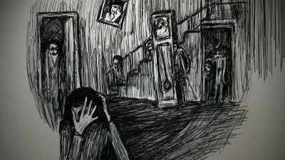 Maybe she wasn't
able to do it as a kid, - Never Look Away
