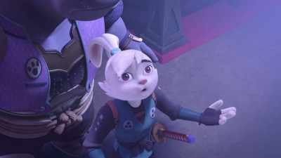 Maybe with some like, lines around it,
like rays shooting out and-- - Samurai Rabbit: The Usagi Chronicles