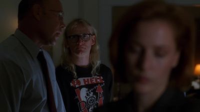 Maybe with whoever it is
they're looking to abduct next. - The X-Files