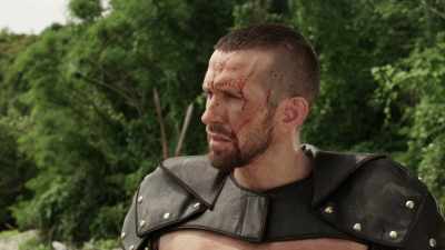 Maybe if you fought with your
heart and your testicles! - Troy the Odyssey